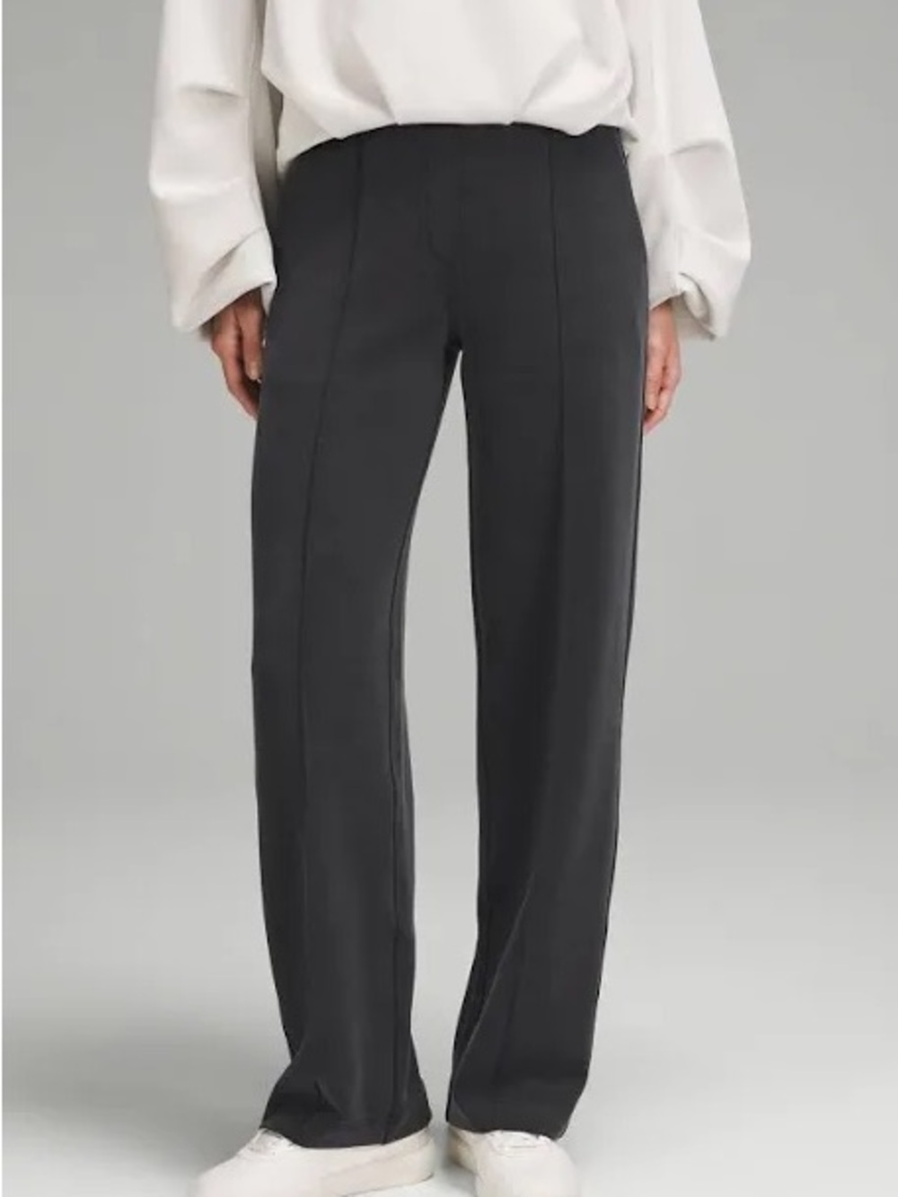 NWT Lululemon Softstreme Pintuck Mid-Rise Pant Black
